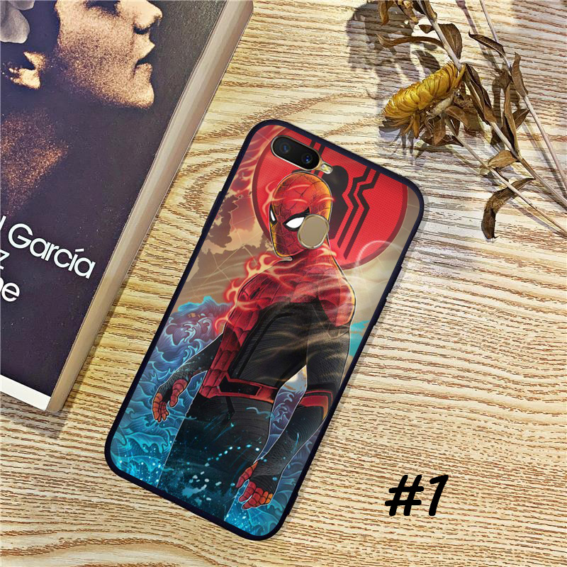 Marvel Ốp Điện Thoại Silicon Hình Spiderman Cho Xiaomi Redmi K20 K30 Pro Poco X2 Note 4x 5a 16g 32g Prime 8t 9s