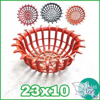 Chậu trồng lan dáng sen f20-23-26-30