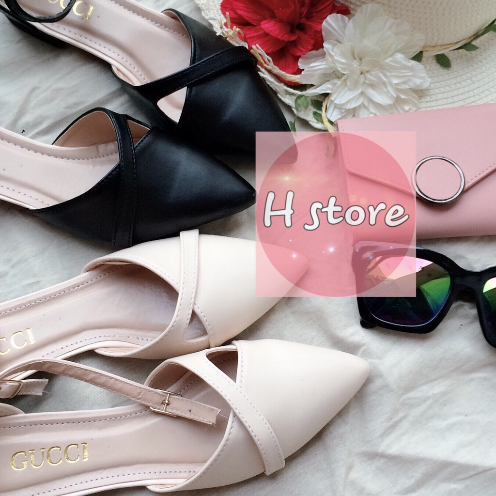 [Form rộng lùi 1 size] giày sandal mũi chéo | BigBuy360 - bigbuy360.vn