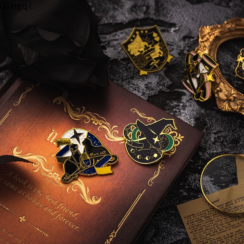 Ghim cài áo Miss Zoe bằng kim loại họa tiết hoạt hình dễ thương