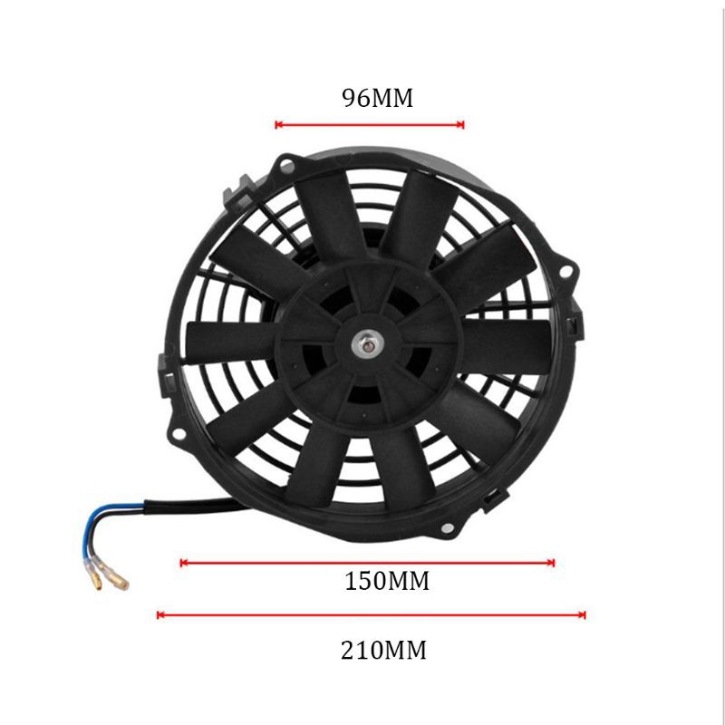 UTA ❤8&quot; INCH MINI ELECTRIC FAN 12V RADIATOR OIL COOLING CAR TRUCK ATV BOAT