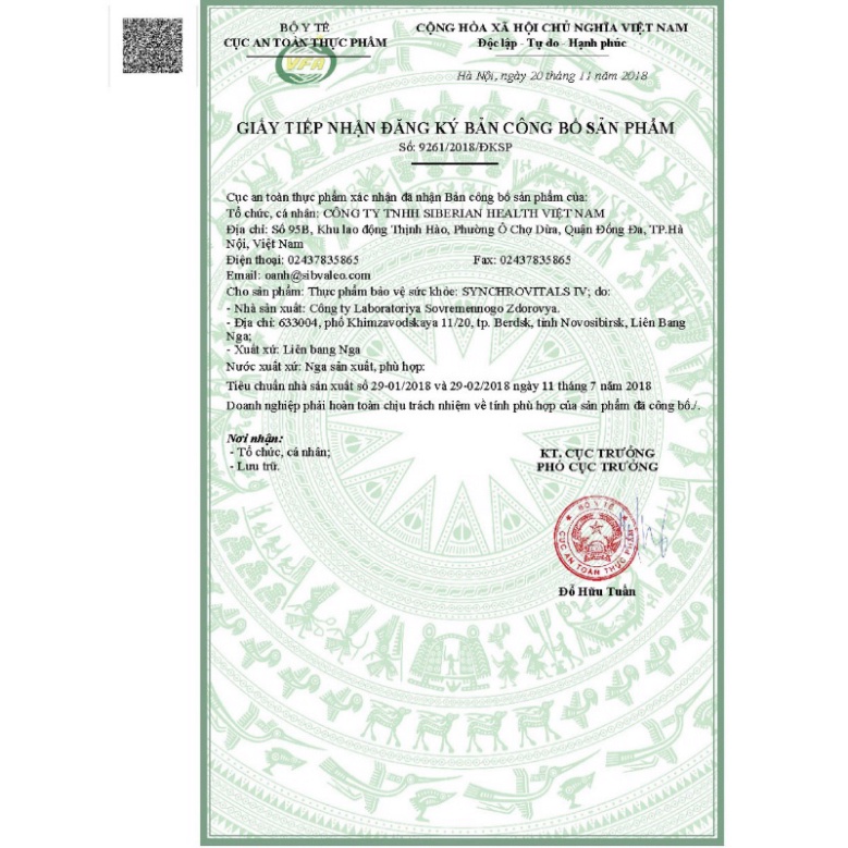 [Hỗ trợ khớp] Syn 6 - Thực phẩm bảo vệ sức khỏe Synchrovitals VI – 60 viên – Date T4/2023