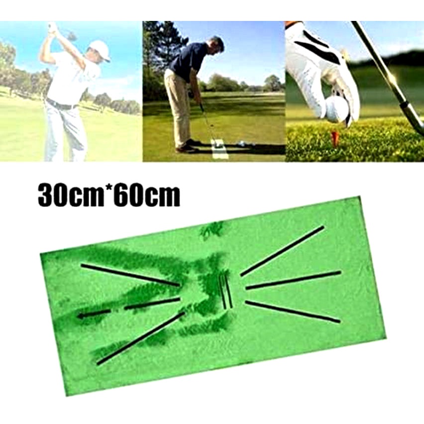 New 2022 - Thảm Tập Golf Đánh Dấu Hướng Đánh Bóng Sân Trong Nhà