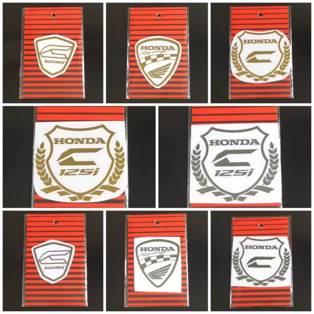 Tem Chữ nổi Click 125i 150i kim loại biểu tượng cho đề can xe máy honda