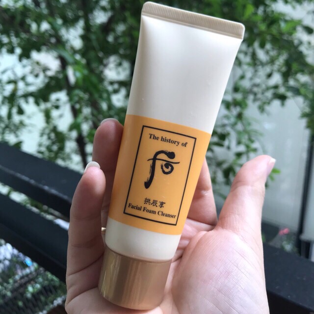 Sữa sửa mặt đông y Whoo vàng 40ml