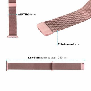 Dây Apple Watch - Dây thép milanese Loop