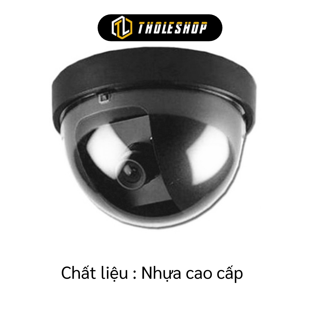 Camera Giả - Camera Dáng Tròn Mô Hình Chống Trộm Có Đèn Led Cảnh Báo 4039