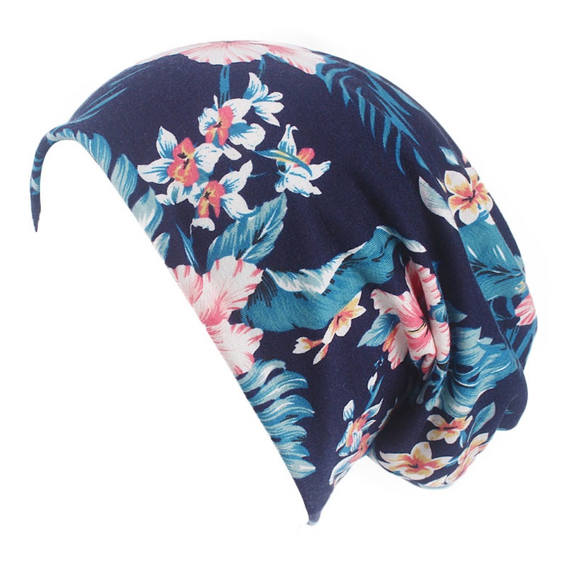 Khăn Trùm Đầu Co Giãn In Họa Tiết Phong Cách Ấn Độ Cho Phụ Nữ Hồi Giáo YOUYO