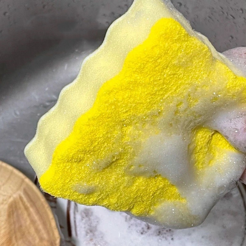 Miếng Xốp Rửa Chén Hai Mặt Hình SpongeBob