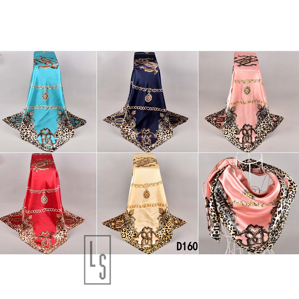 Khăn Bandana Da Báo Size Lớn 90x90cm - Bandana Da Beo Bản Lớn