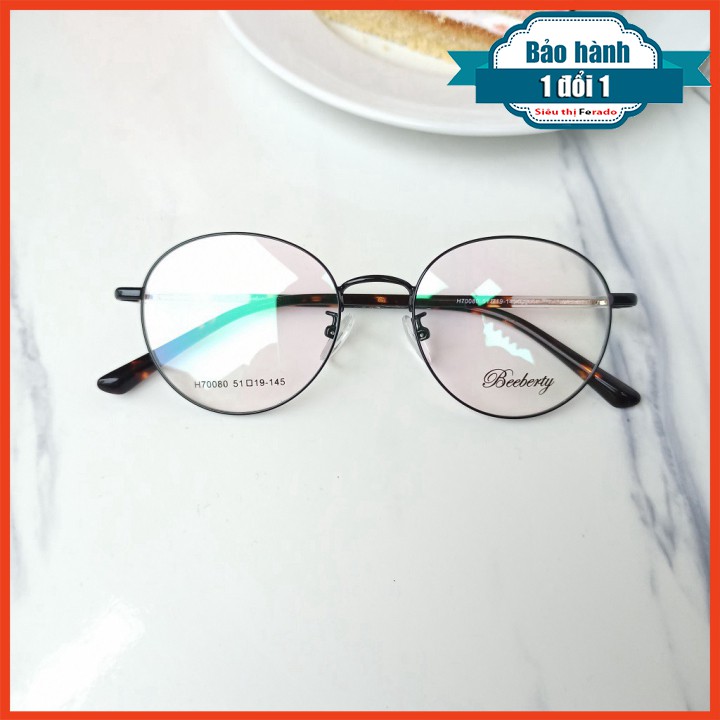 [Gía siêu rẻ] Gọng Kính Tròn bền màu 70077 - 70080 -80509 nhận cắt cận viễn loạn