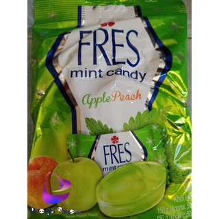 Kẹo cứng fres mint candy vị táo đào 150g / 50 viên / túi