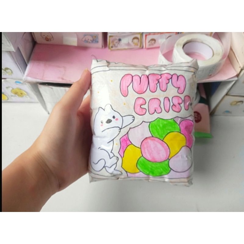 Squishy  bánh lay's Siêu to, chơi Siêu đã, Siêu slow