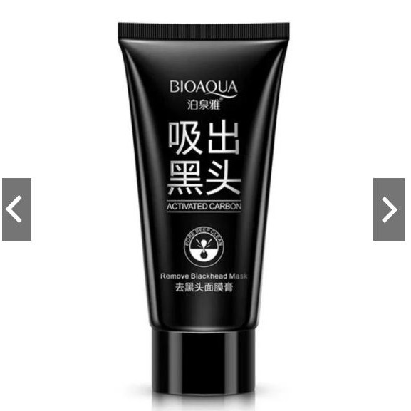 Hộp Mặt Nạ Than Tre Hoạt Tính Lột Mụn Đầu Đen,Mụn Cám Ở Mũi Bioaqua dang tup