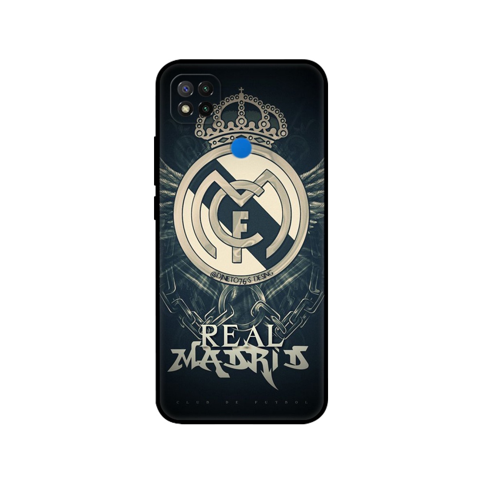 Ốp Điện Thoại Silicon tpu Mềm Đen Hình Câu Lạc Bộ Bóng Đá Châu Âu Cho xiaomi redmi 9C NFC 9A 7A Poco M3 Pro