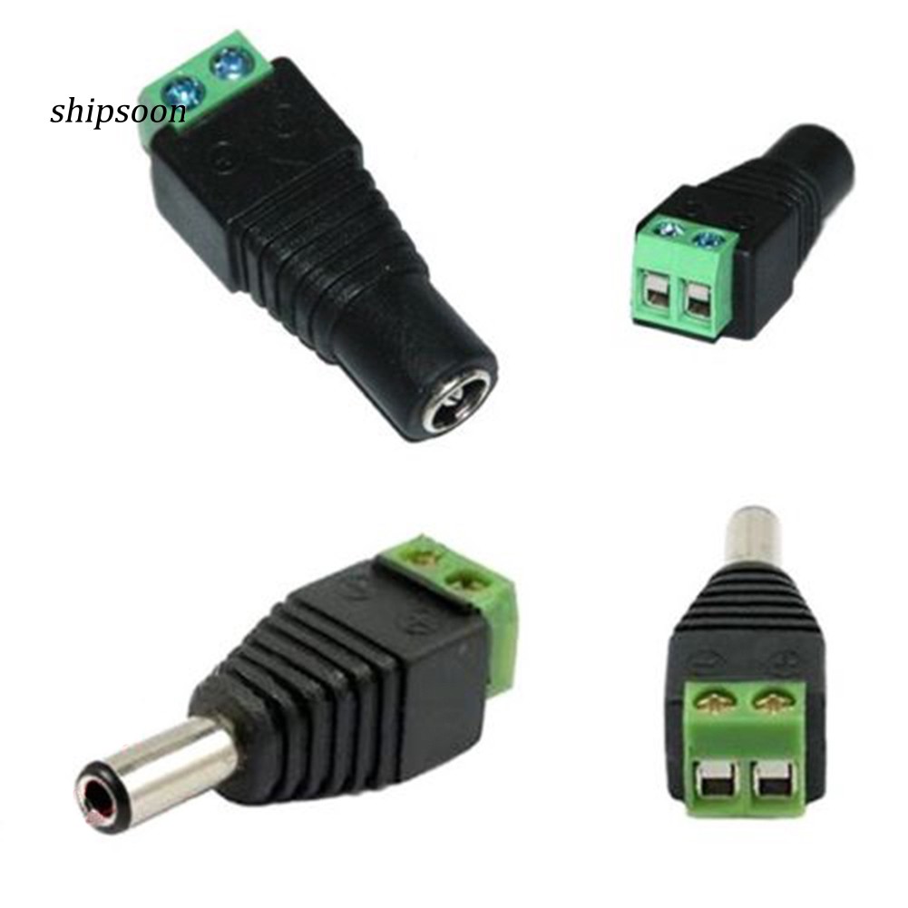 BJB-1Pair 5.5x2.1mm 36V 4.0A DC Power Supply Adapter Jack Male Female Connector Plug | BigBuy360 - bigbuy360.vn