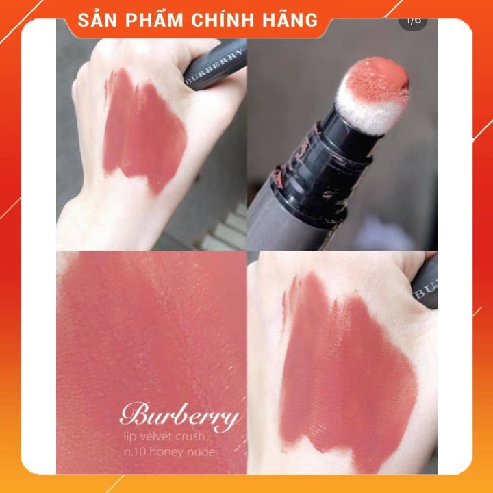 Son Burberry Lip Velvet Crush Màu 10 - 25