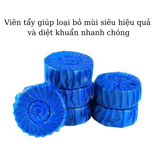 Combo 10 viên tẩy bồn cầu khử mùi diệt khuẩn thế hệ mới, Bộ 10 viên khử mùi tẩy bồn cầu diệt sạch vi khuẩn