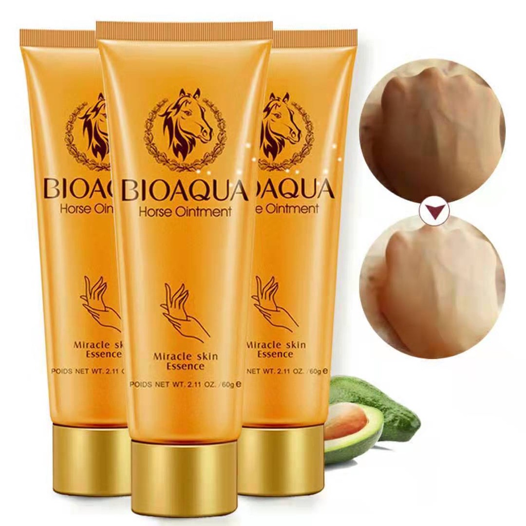 Kem dưỡng da tay BIOAQUA chiết xuất dầu ngựa chống nứt nẻ 60g