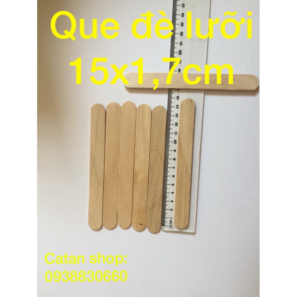 300 Que đè lưỡi - (goi 1kg)