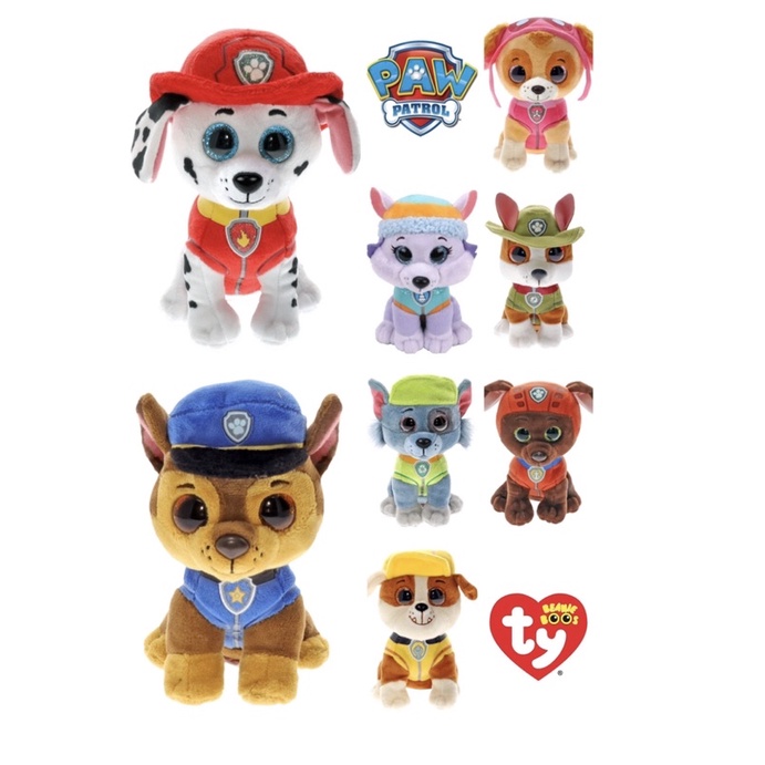 Thú bông Paw patrol 15cm cao cấp