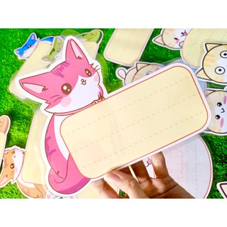 Bộ mèo mẹ và mèo con (9 thẻ mèo mẹ & 9 thẻ mèo con)