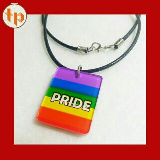 Bỏ sỉ dây chuyền mặt cờ 6 sắc Pride LGBT