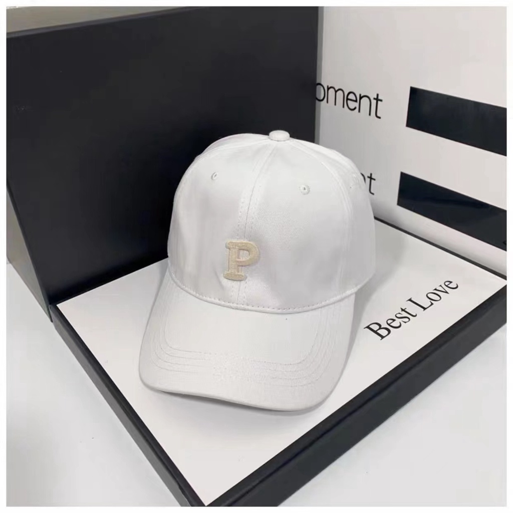 Nón Bucket Dệt Kim Màu Trắng Thiết Kế Mới Năng Động Thời Trang