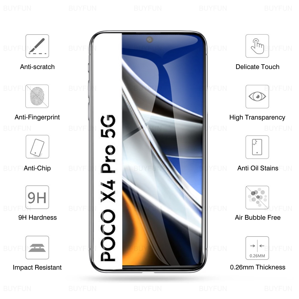 Kính Cường Lực 100D 1 Cái Cho Xiaomi Poco X4 Pro