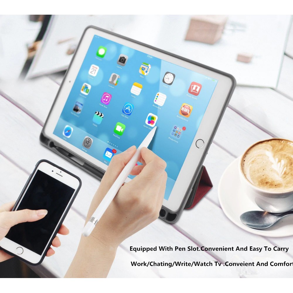 Bao da iPad Gen 7 2019/ Gen 8 2020 (10.2 inch) hiệu Mutural | BigBuy360 - bigbuy360.vn