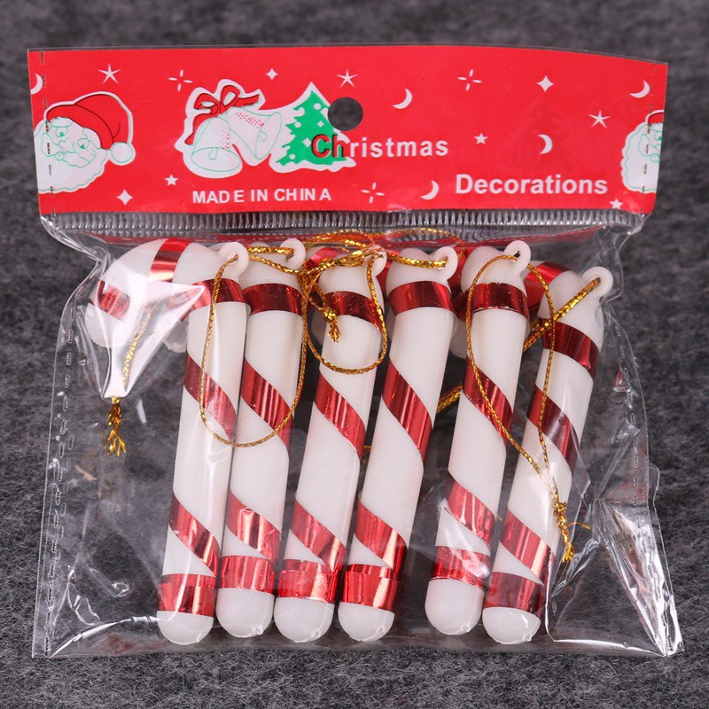 COMBO 6 gậy nhí treo cây thông trang trí noel