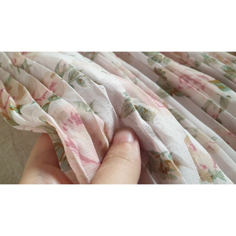 2hand- Đầm voan hoa xinh