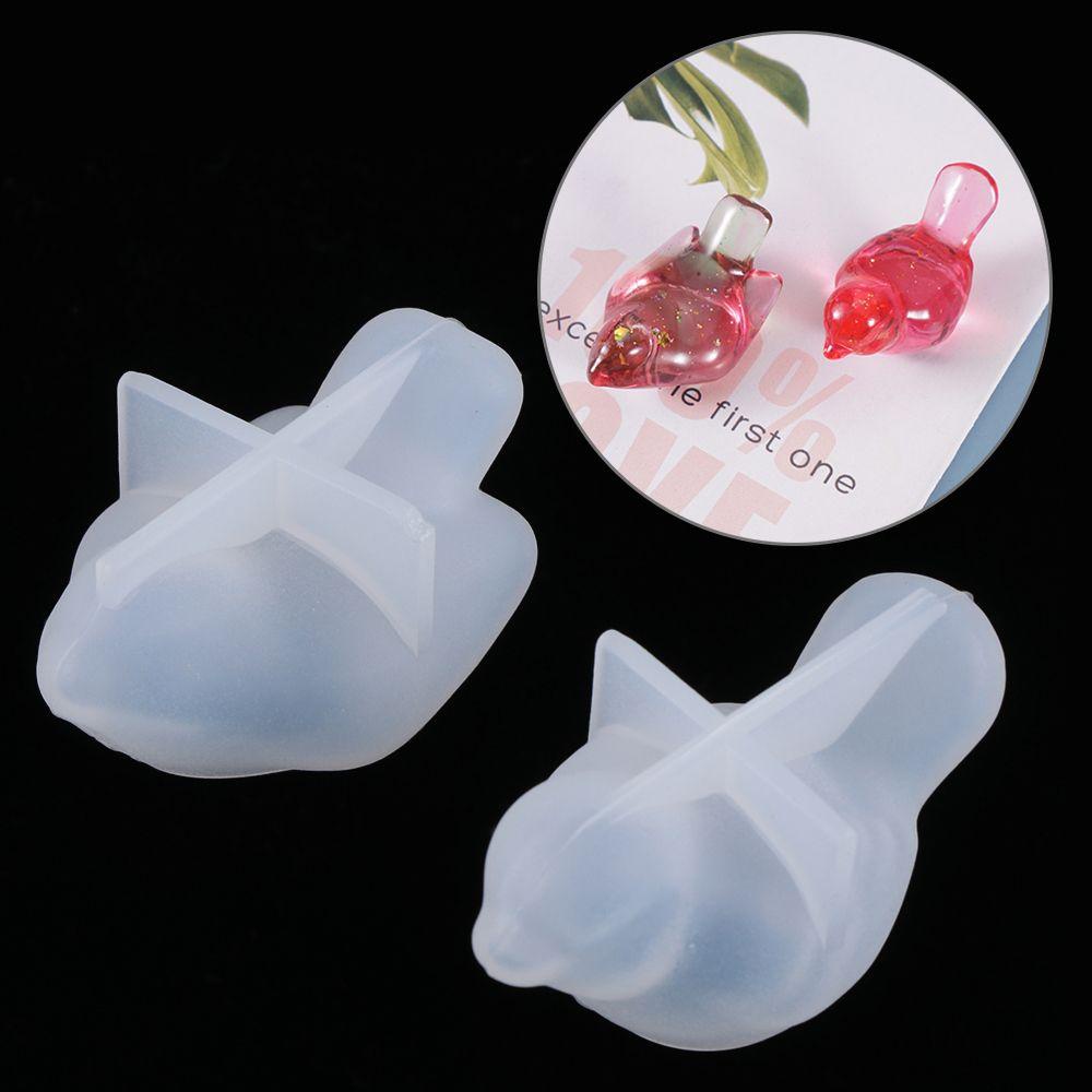 Khuôn Làm Trang Sức Hình Chú Chim Bằng Nhựa Resin UV DIY