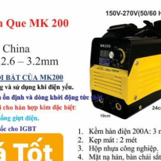 Máy hàn điện tử mini Mk200 Protech
