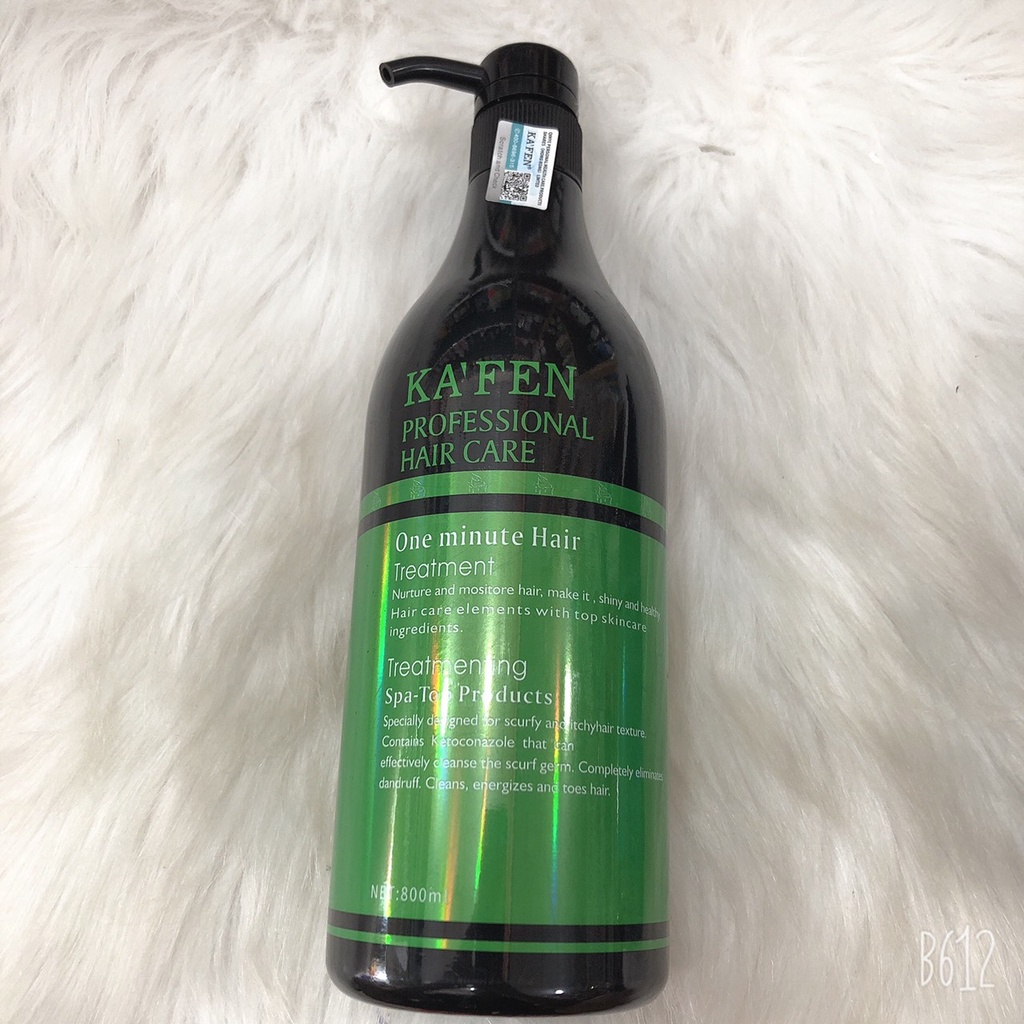 Gội hấp hoàn hình KAFEN dành cho tóc hư tổn 1000ml