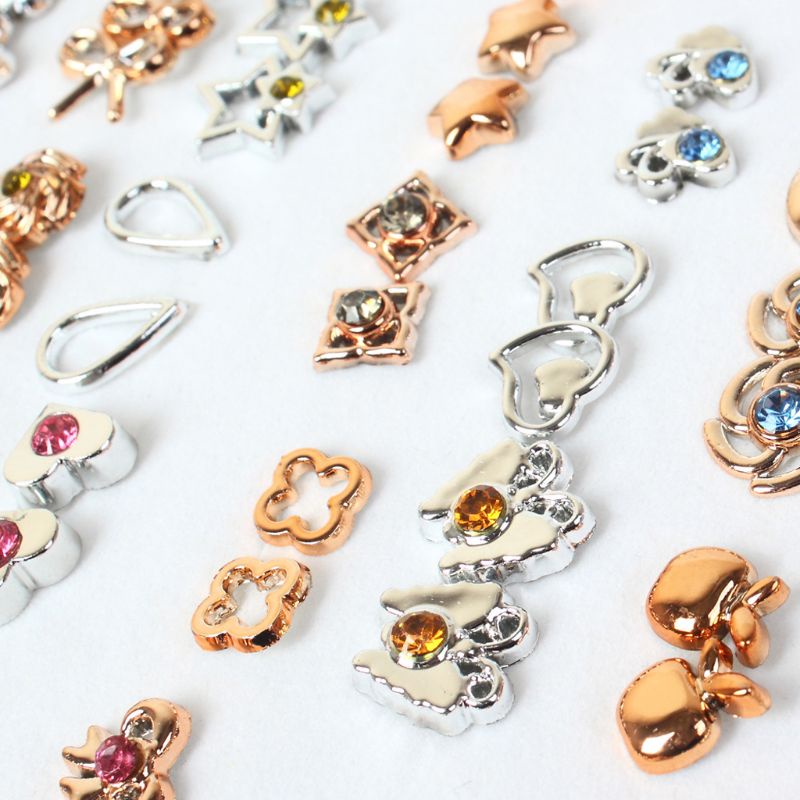 Set 100 Đôi Bông Tai Nhựa Nhiều Kiểu Dáng Thời Trang Cho Nữ