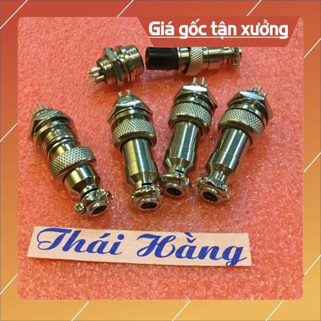 . Jack sắt M12GX12 đực cái 4 p (5 chiếc) ..