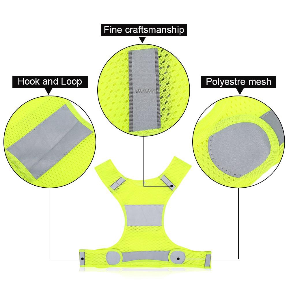 Áo vest phản quang chuyên dùng cho chạy bộ ban đêm