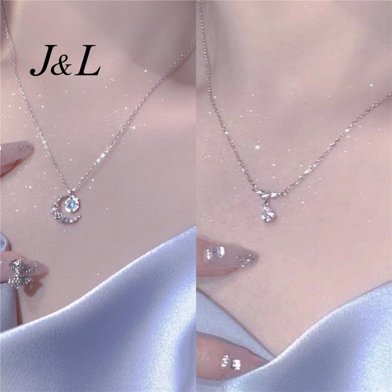 Vòng cổ MặT HìNh Ngôi Sao ĐíNh NgọC Trai Giả ThờI Trang Cho Nữ