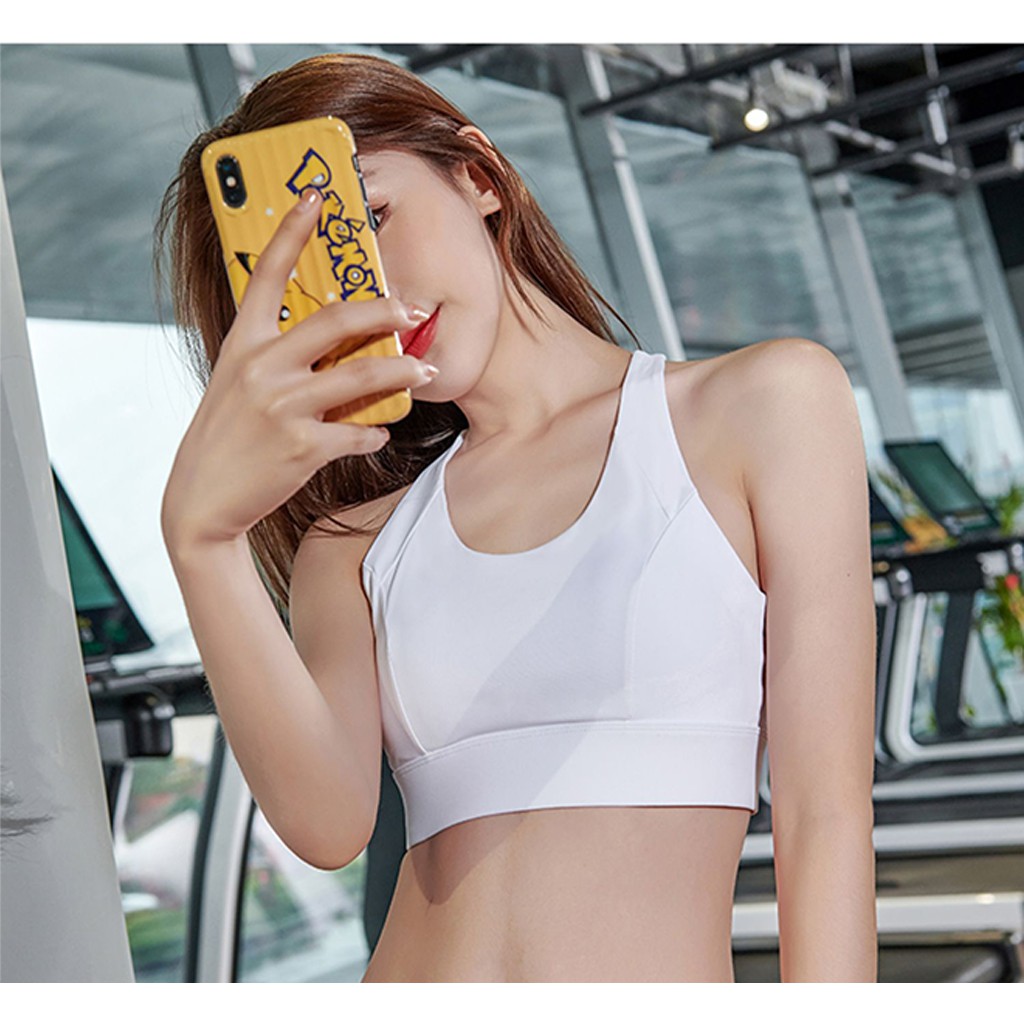 Áo bra ba lỗ croptop CERA-Y màu đen CRA030