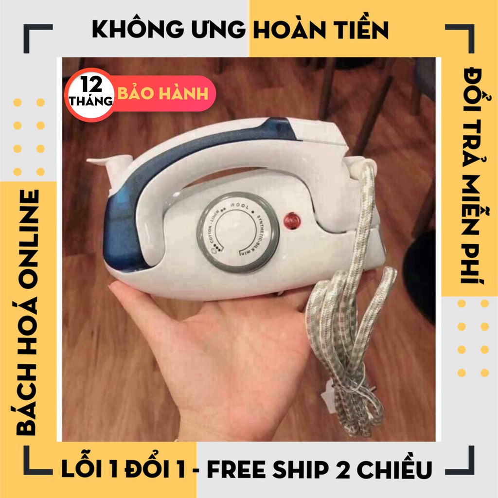 bàn là hơi nước mini, bàn là hơi nước gấp gọn cầm tay du lịch