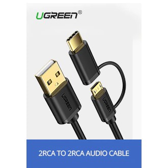 Dây Cáp Sạc Ugreen Usb 2 Trong 1 Cho Iphone Xs X 8 7 6