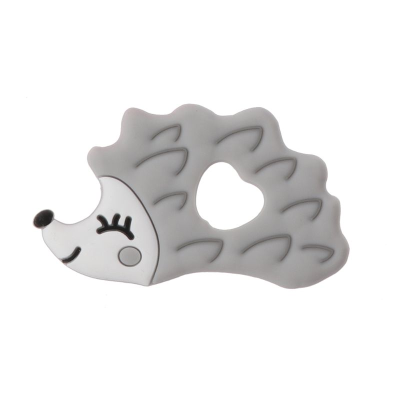 Đồ Chơi Gặm Nướu Hình Nhím Bằng Silicone Không BPA Dành Cho Trẻ Em