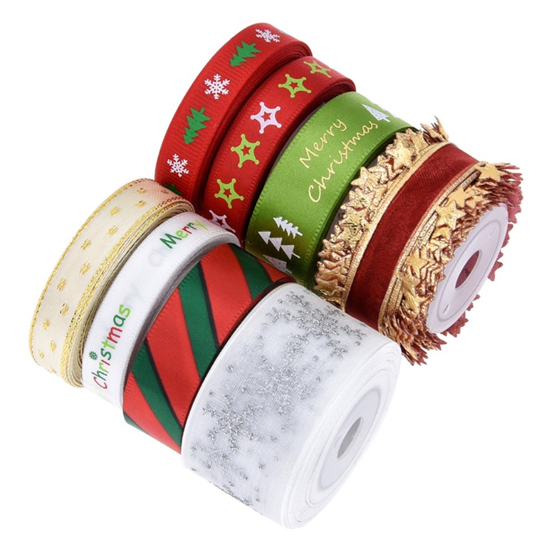 Cuộn Dây Ruy Băng Trang Trí Thủ Công Rộng 10 / 15 / 25mm