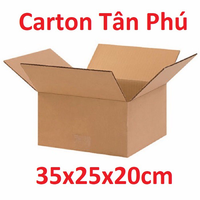 35x25x20 cm - 1 Thùng Carton đóng hàng tiện lợi