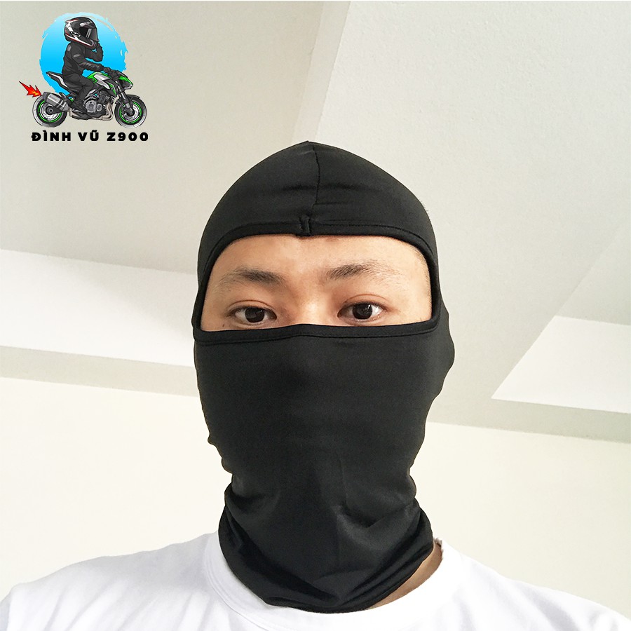 Khăn trùm full mặt Ninja dành cho biker, đi phượt - Chất vải thoáng mát, thấm hút mồ hôi TỐT | BigBuy360 - bigbuy360.vn