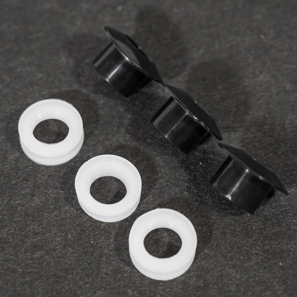 Bộ 3 ron - gioăng silicon và chịu lực phi 20 dùng cho máy nước nóng NLMT - thông dụng