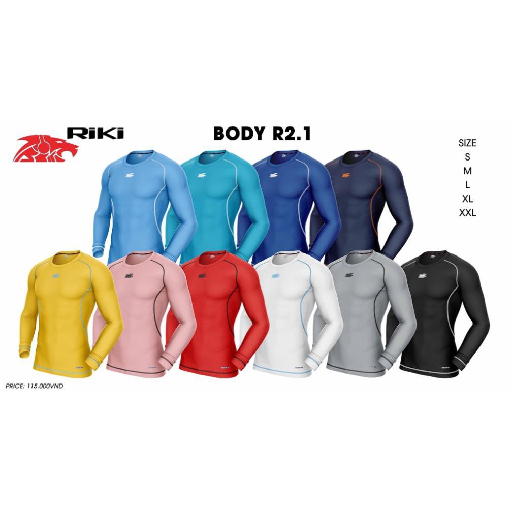 Áo Body, giữ Nhiệt cao cấp Riki bản mới, mẫu đẹp, giá tốt.