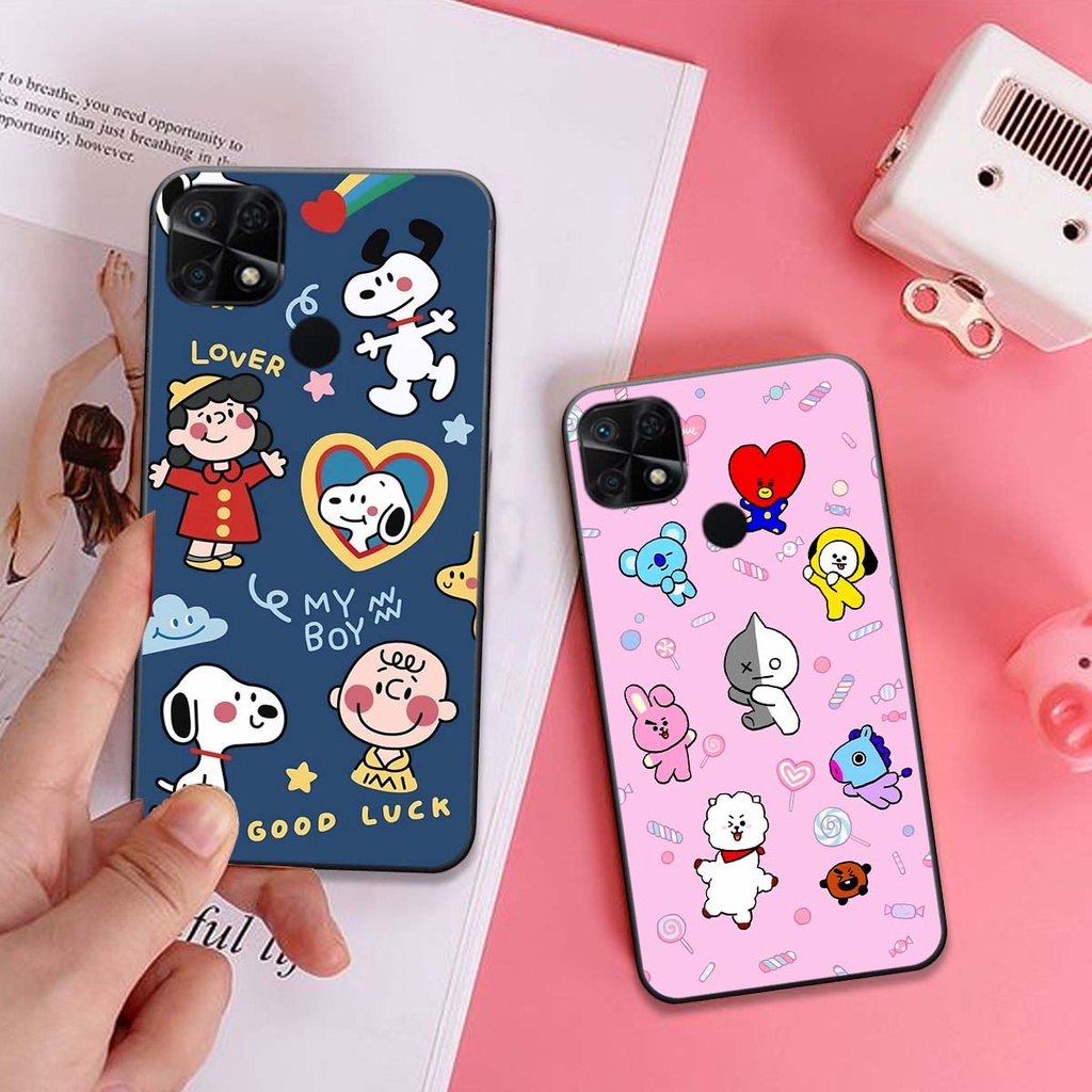 Ốp lưng Redmi 10C hoạ tiết ngộ nghĩnh đáng yêu. Vỏ điện thoại Xiaomi siêu bền