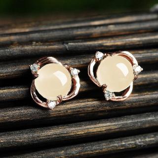 Round Shape Female Earrings Earrings Design Unique